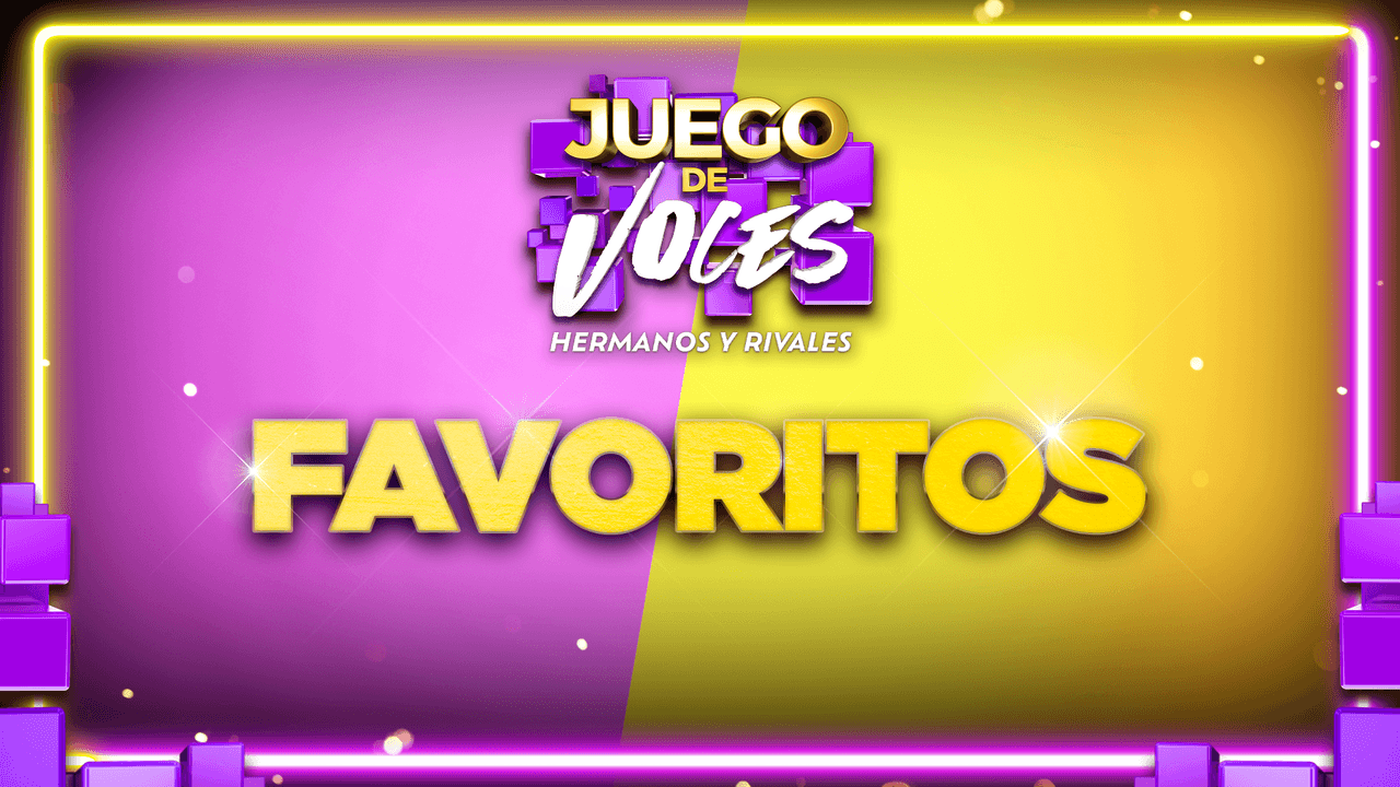 'Juego de Voces' 2026: Conoce quiénes conforman a los Favoritos