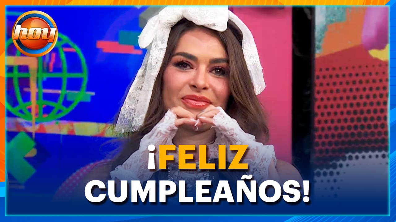 Se armó el reventón en Hoy por el cumple de Galilea Montijo