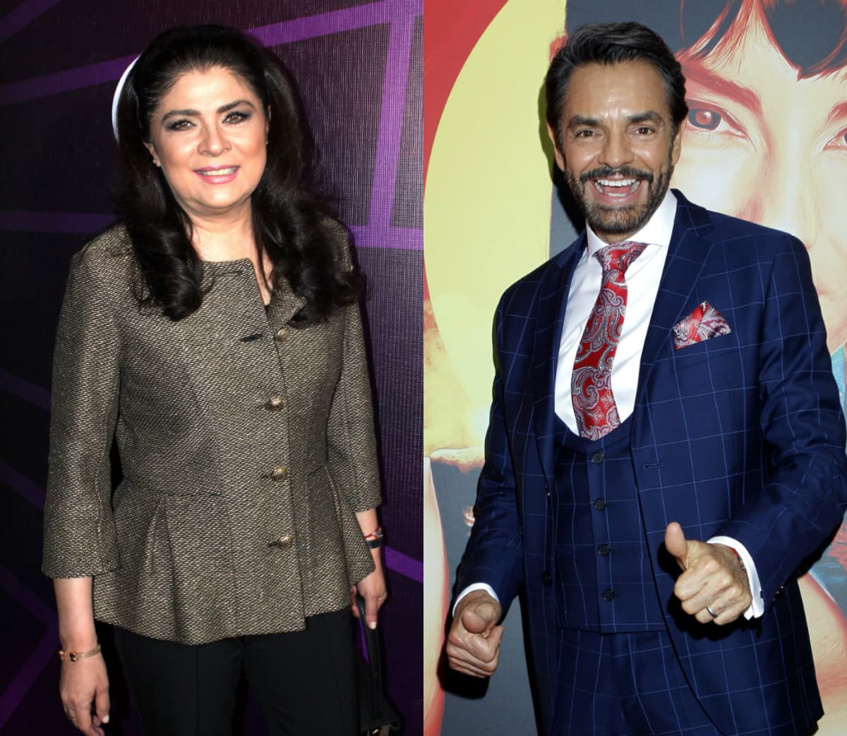 Eugenio Derbez reacciona a que Victoria Ruffo ahora hace comedia: “Qué bueno, a mí me ha hecho reír siempre”