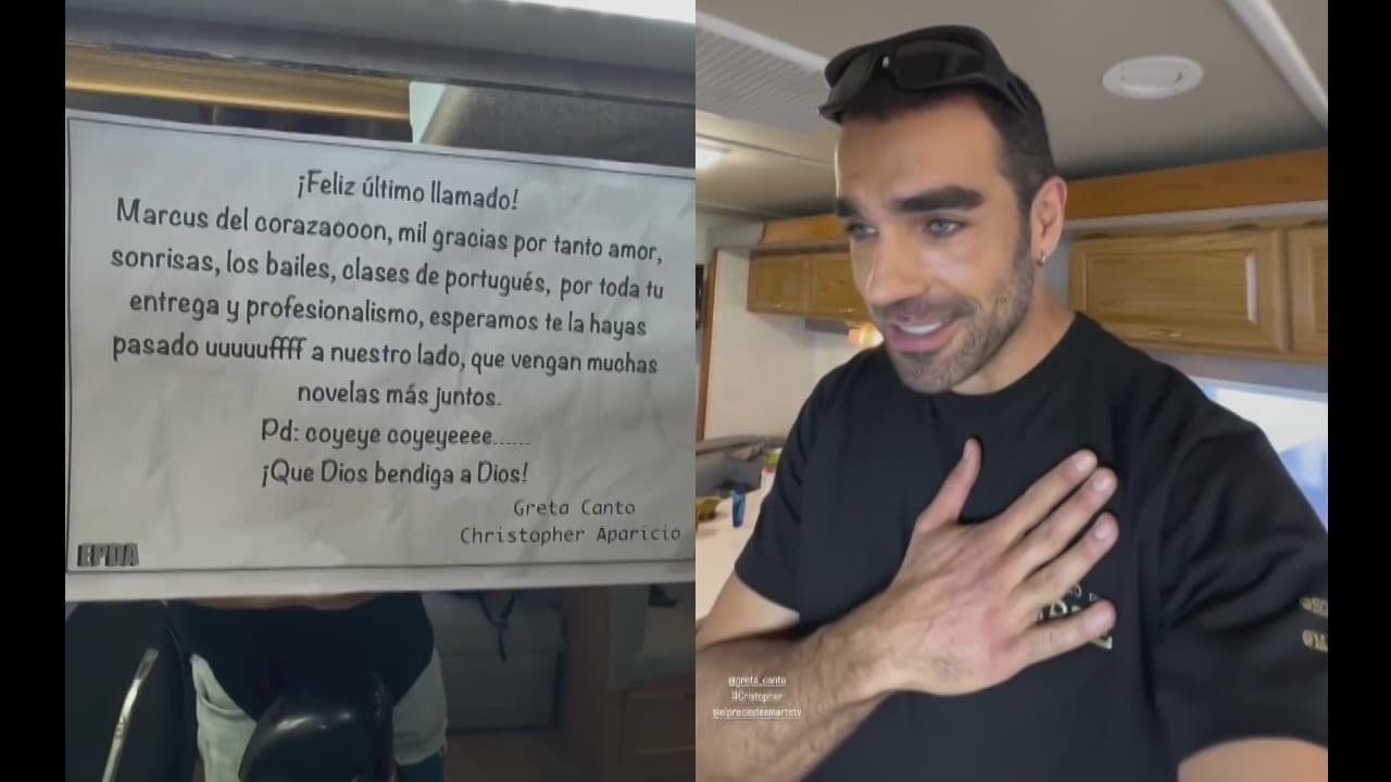 Marcus Ornellas se conmueve al decir adiós a El precio de amarte