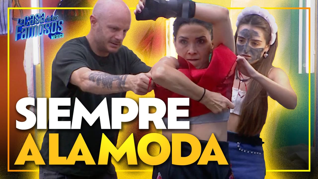 Elaine ayuda a Dalílah a probarse sus espectaculares vestuarios para La Gala