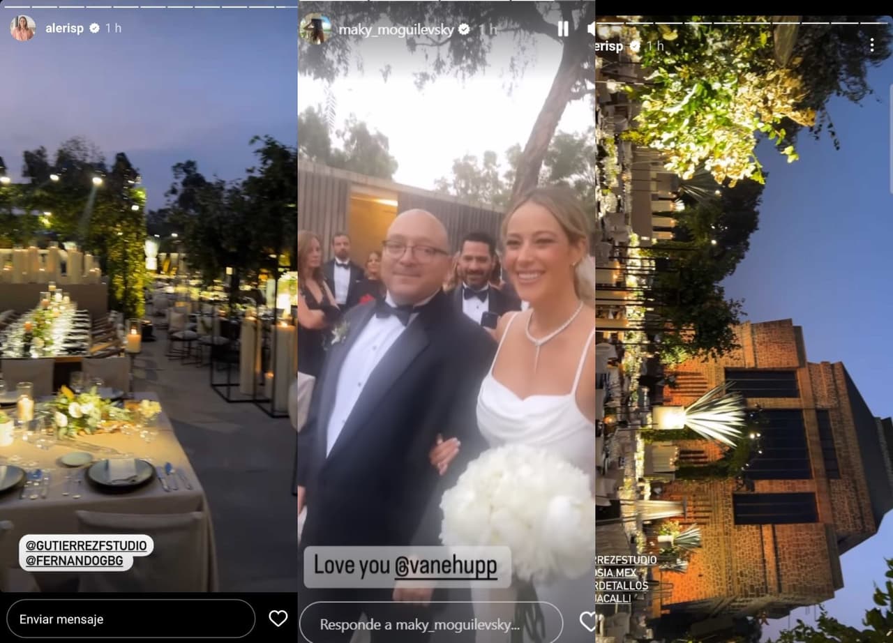 Vanessa Huppenkothen se casó en el museo Anahuacalli, ubicado en la Ciudad de México