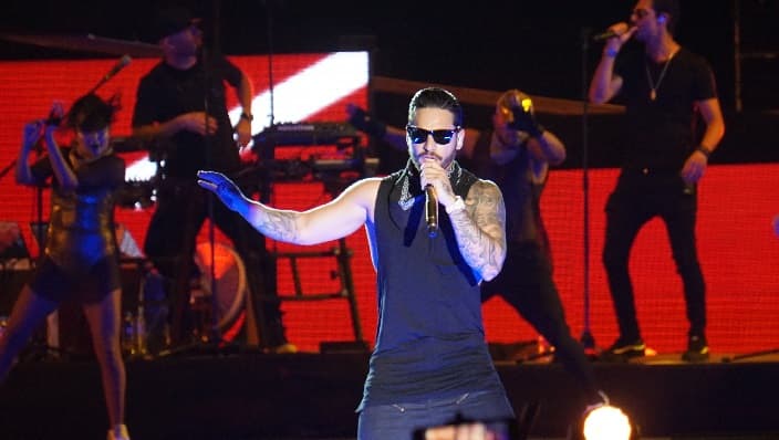 Experiencia de los ganadores al asistir al concierto de Maluma