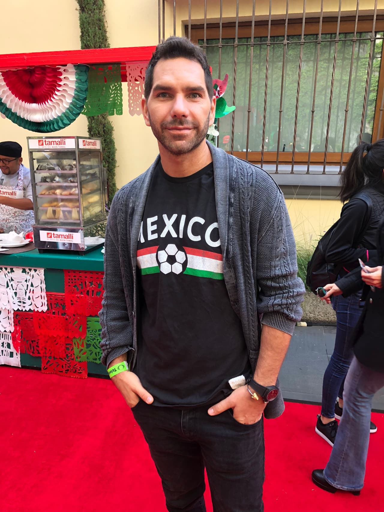 Arap Bethke estuvo con el Tri y disfrutó de la reunión