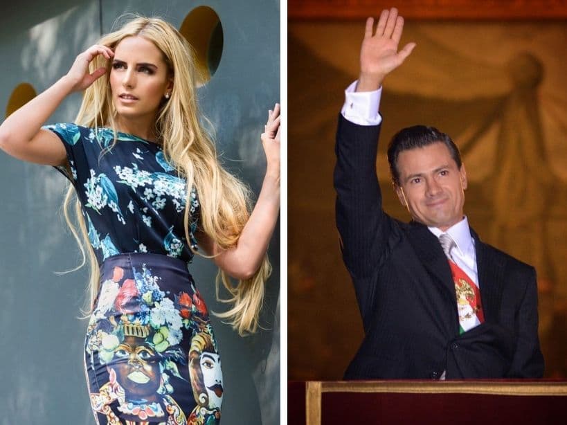 Incluso, la modelo ha dejado entrever la gran química que hay entre ellos en sus redes sociales. En mayo, por ejemplo, compartió una fotografía en la que aparece intercambiando miradas y sonrisas con el político mexicano, confirmando con su mensaje, el gran amor y admiración que siente por él.