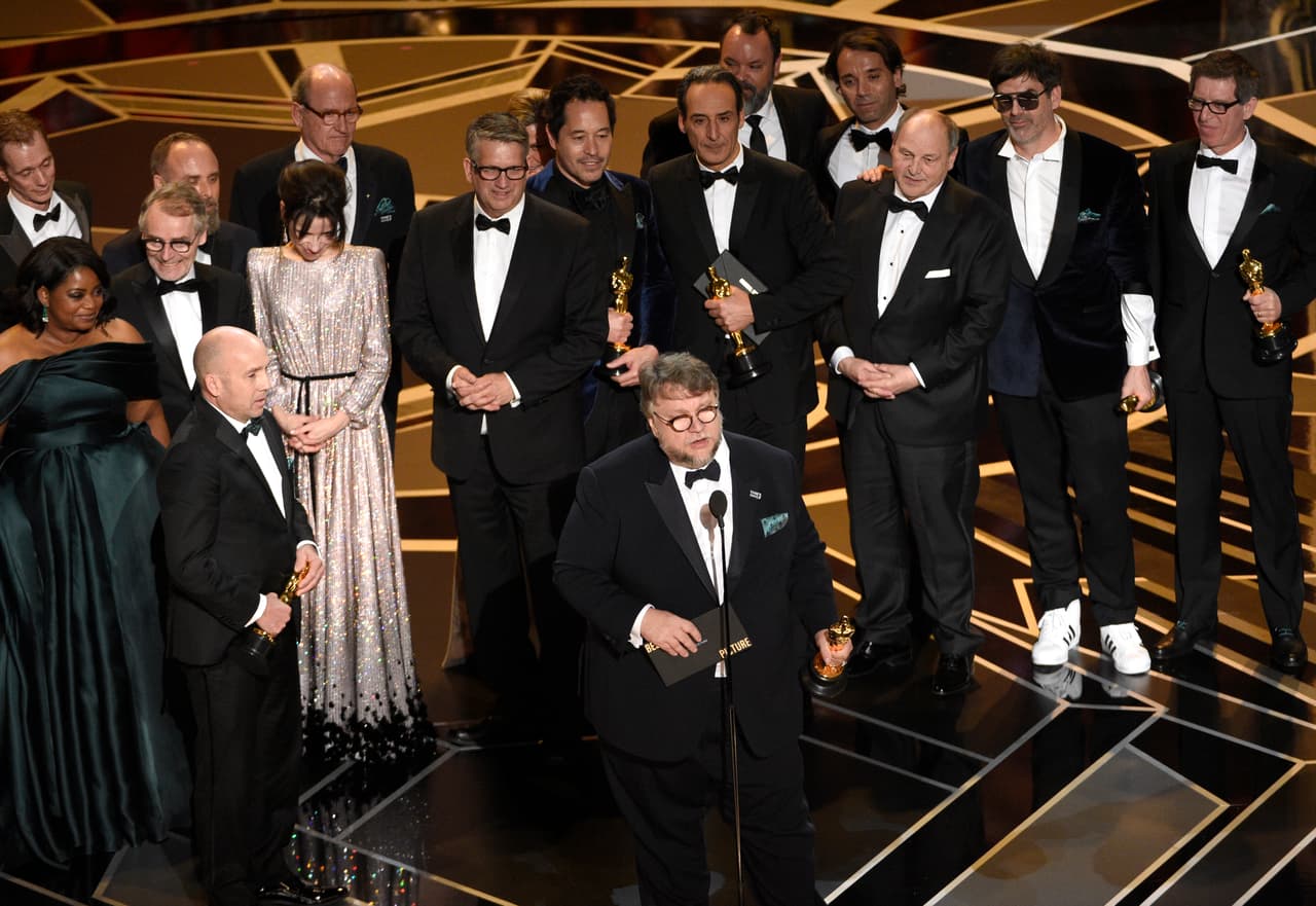 ‘La forma del agua’ se llevó el Óscar como ‘Mejor película’, consagrando la carrera de Guillermo del Toro.