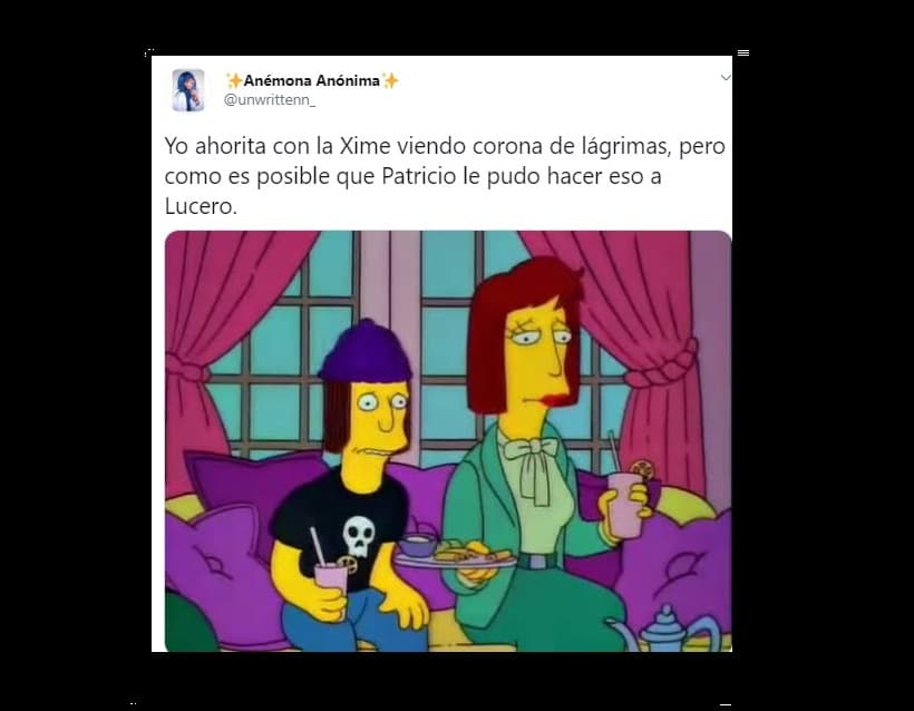 La usuaria de Twitter @unwritten habló de la forma en la que esta telenovela conmueve hasta al más rudo del salón.