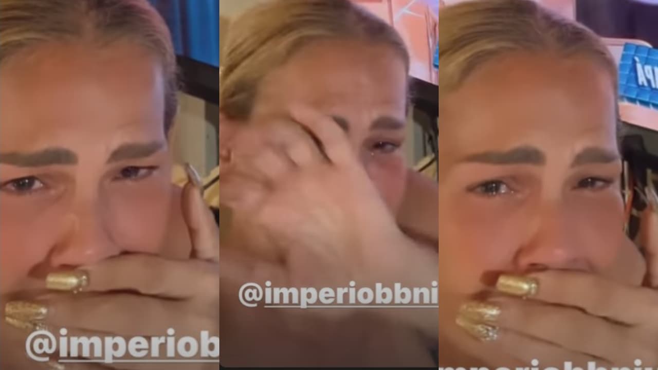 Niurka llora al ver a Emilio con Juan Osorio.