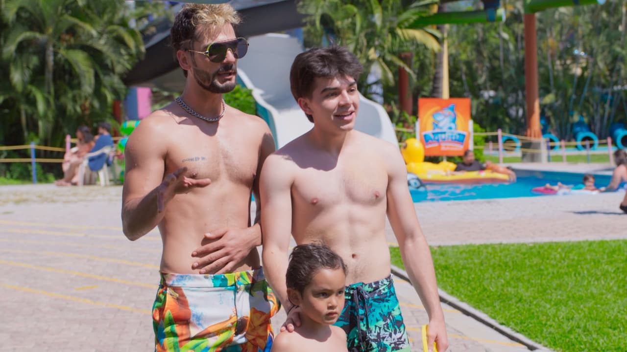 'Juanga', 'Pepe Pepe' y el pequeño 'Benjamín' se impactan al ver la borrachera que se puso 'Olga'.