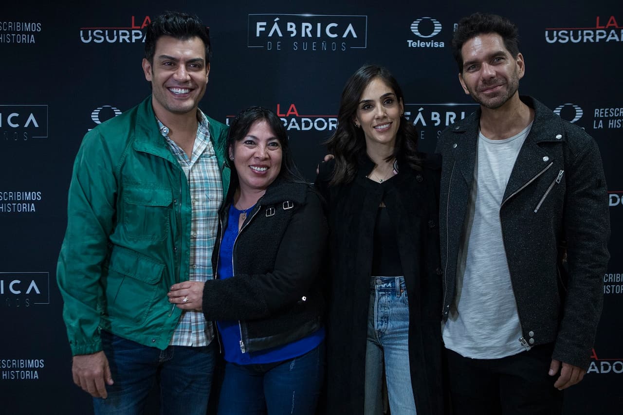 Los protagonistas de la historia escucharon los comentarios de la gente que vio el primer episodio de La Usurpadora.