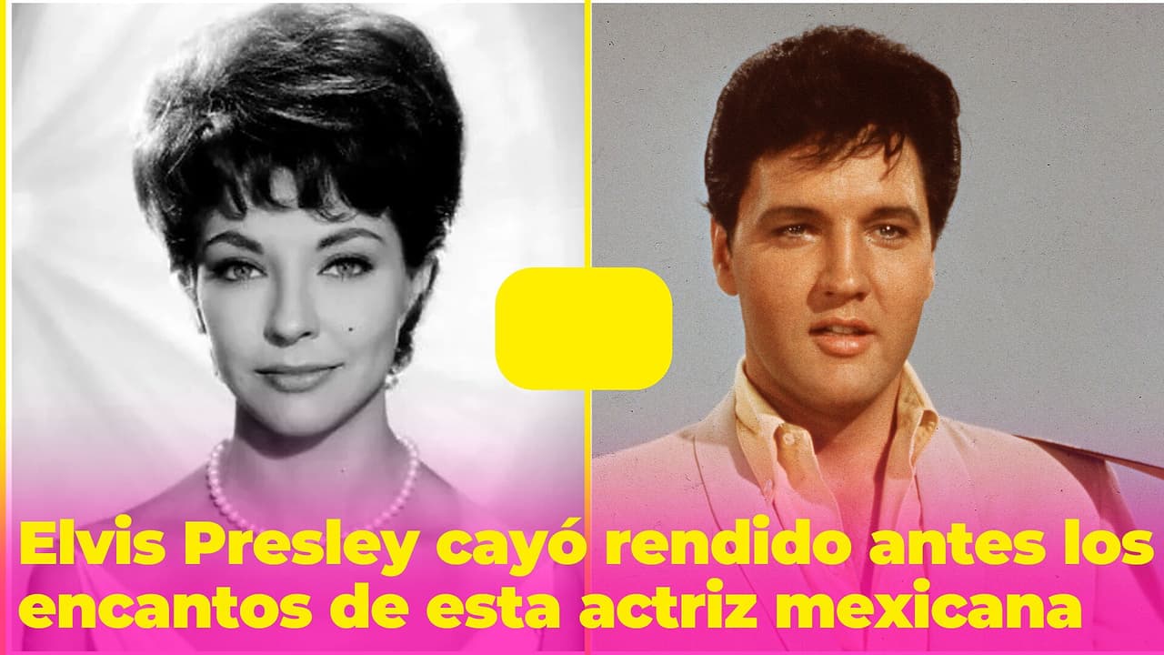 Elsa Cárdenas, la actriz mexicana que conquistó a Elvis Presley a pesar de que ya estaba comprometido