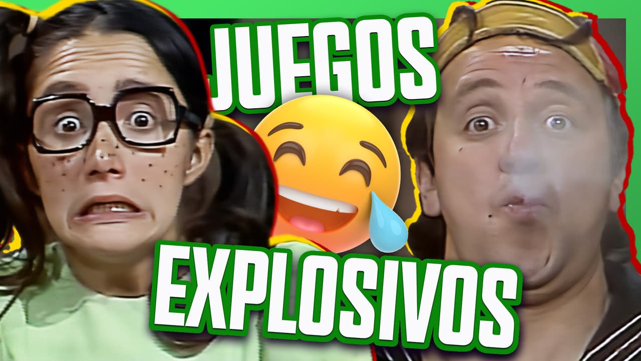 La Chilindrina utiliza los tronadores de Don Ramón para bromas