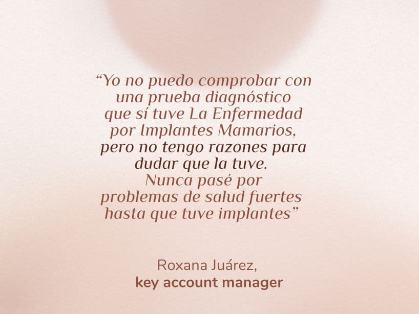 Roxana Juárez, key account manager