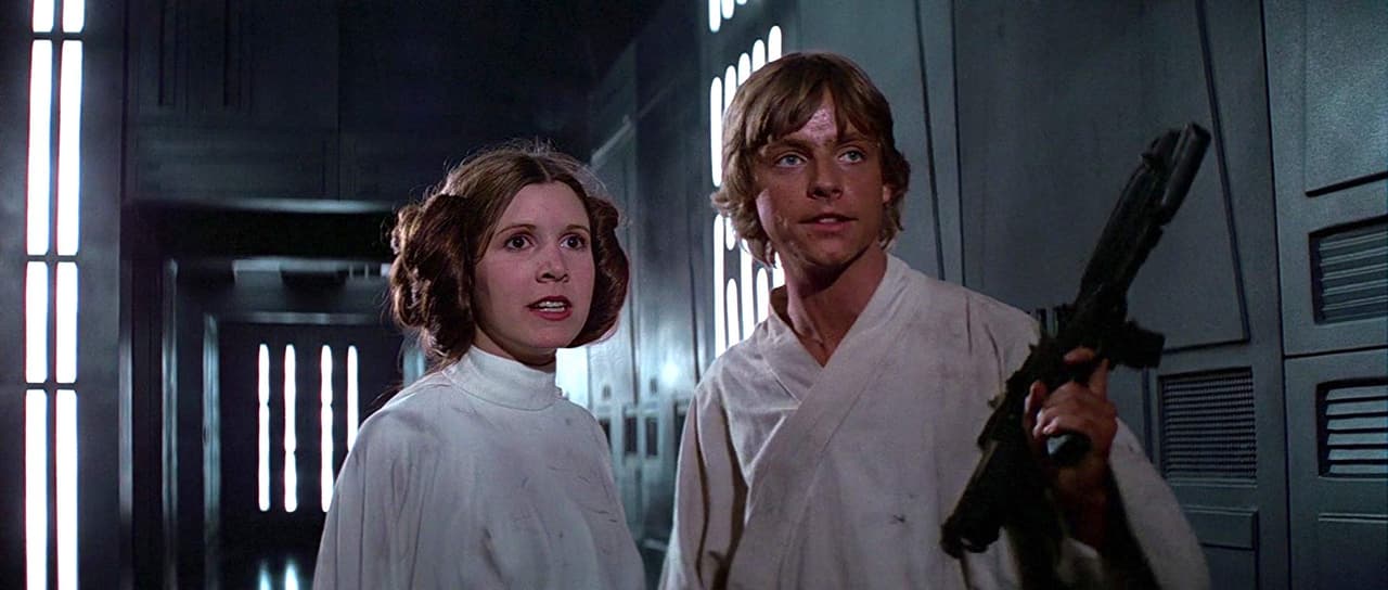 Mark Hamill comparte imagen inédita con Carrie Fisher en ‘Star Wars’