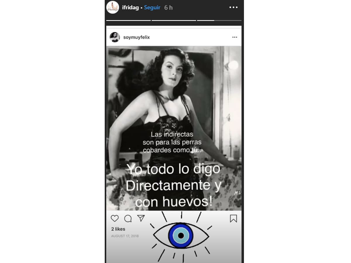 Frida Sofía hace polémicas declaraciones en Instagram