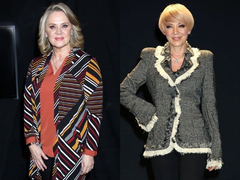 Erika Buenfil conmueve al publicar foto junto a Edith González de cuando eran adolescentes