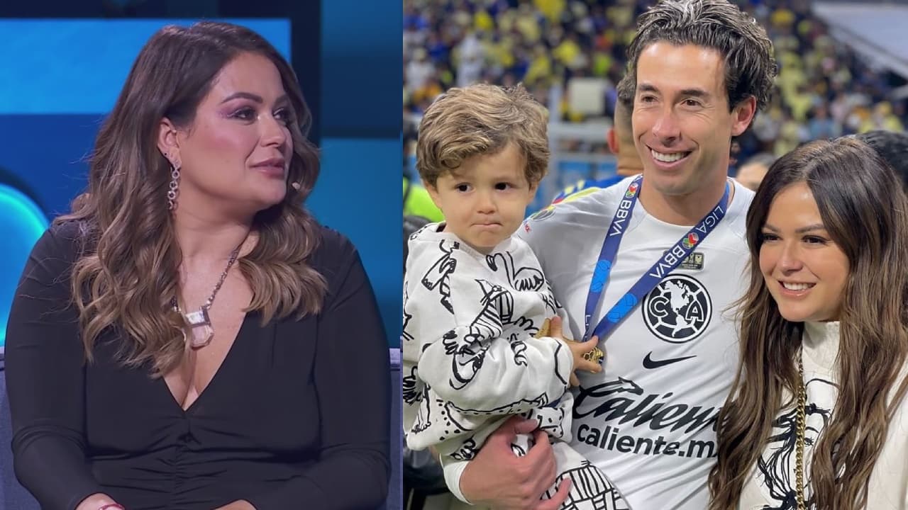 Mariana Echeverría presume el reencuentro con su hijo y esposo: les hace promesa 