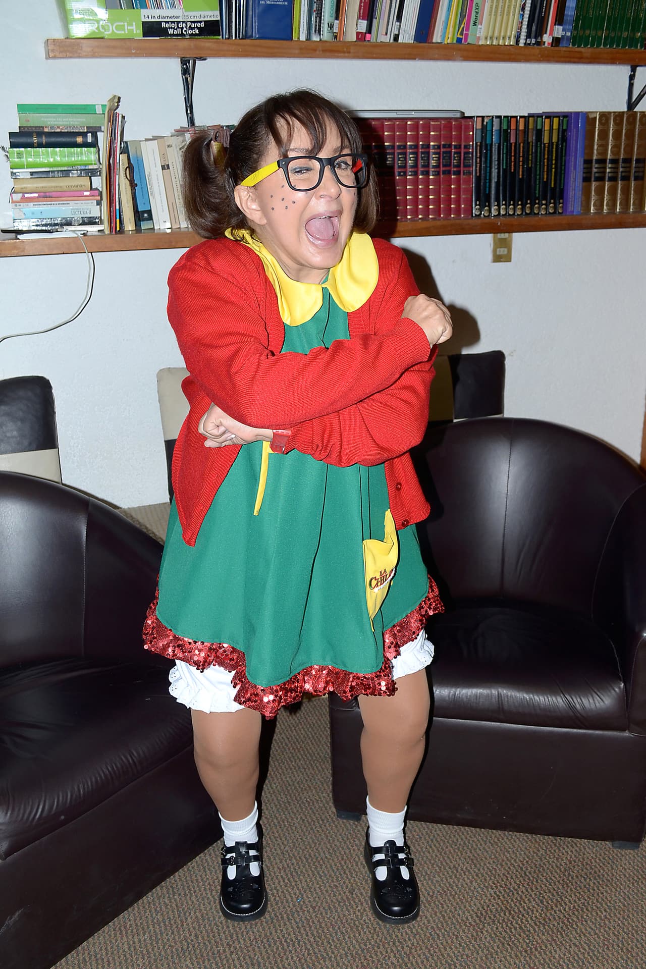 Gracias a su estatura de solo 1.48 m., María Antonieta de las Nieves, mejor conocida como 'La Chilindrina', ha logrado interpretar a la divertida amiga del 'Chavo del 8' por casi cinco décadas.