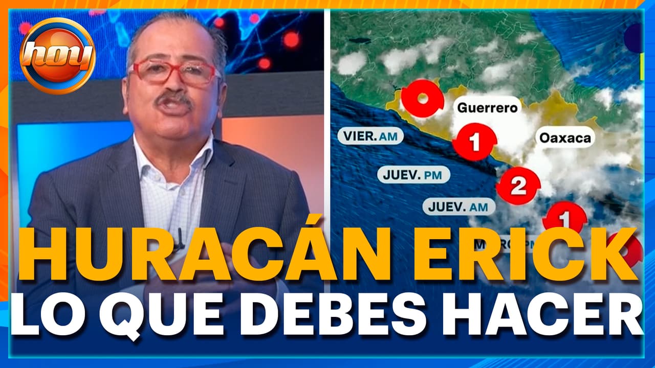 Huracán Erick en México: medidas clave para protegerte y mantenerte seguro