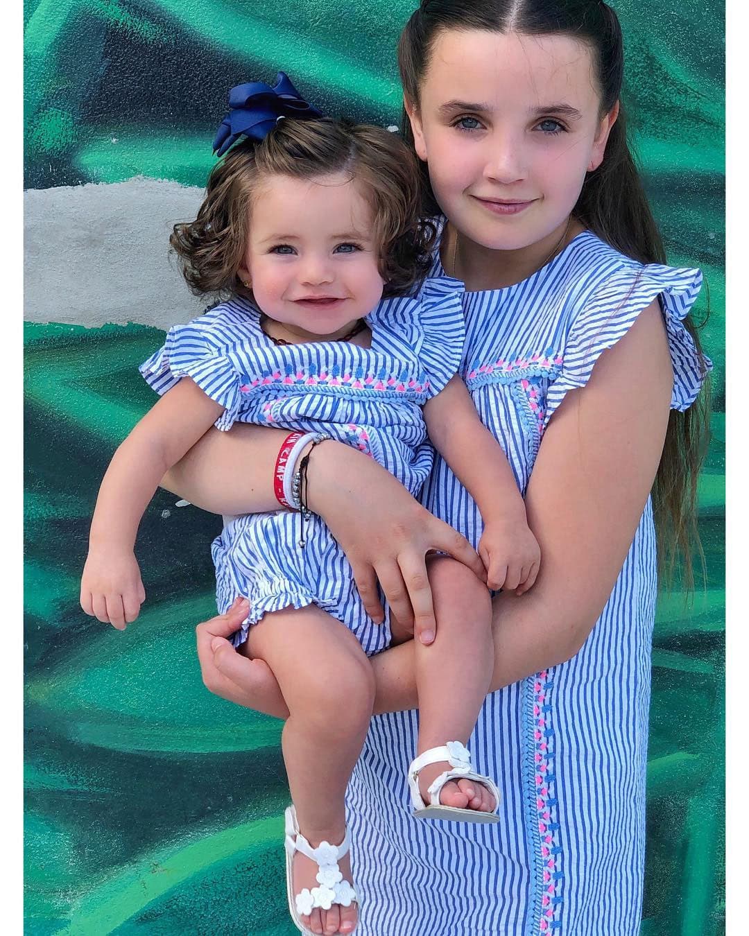 “Tanto le pidió a Dios y a la Virgen una hermanita y hoy la tiene en sus brazos. Mis princesas hermosas #Bendecida #Agradecida”, expresó Inés el pasado 27 de abril.