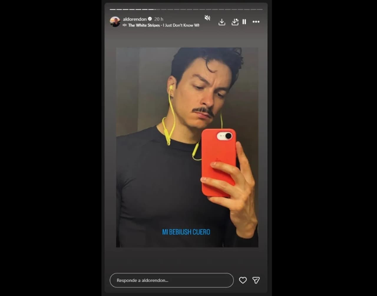 Novio de Aldo Rendón.