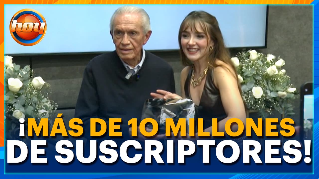 Miguel Ángel Herros recibe botón de diamante de YouTube por ‘La Rosa de Guadalupe’