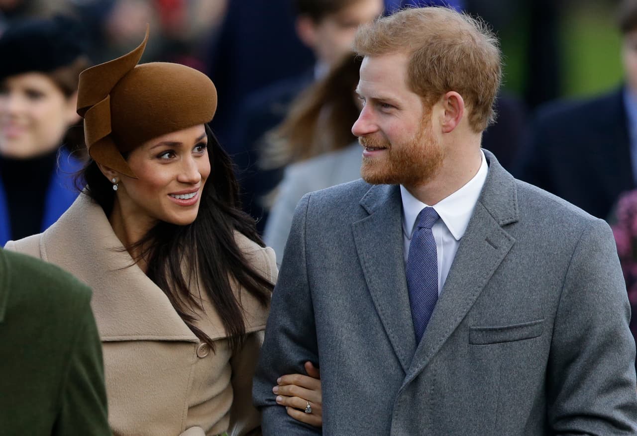 Tras el anuncio, Meghan Markle comenzó a convivir con la familia real y pasó Navidad con los Windsor.