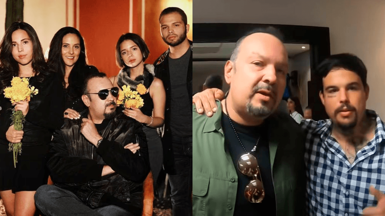 Pepe Aguilar recibe ataques por no aparecer con su hijo en foto familiar: explota ante críticas y esto dice 