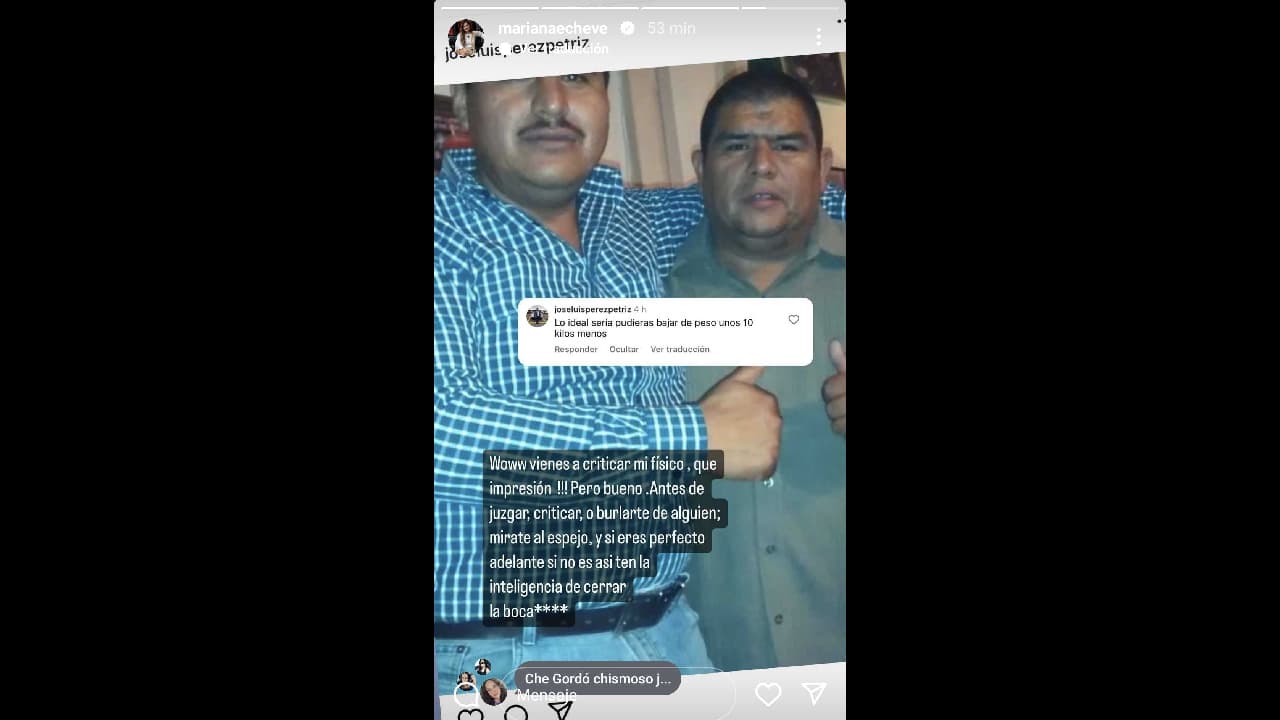 Mariana Echeverría se defiende de agresor con contundente mensaje
