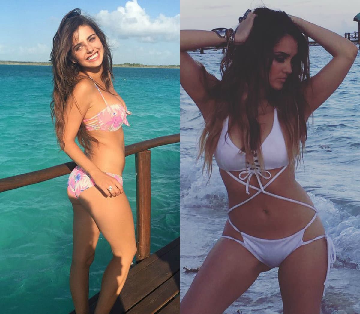 Enfundadas en muy poca ropa, las estrellas muestran sus encantos