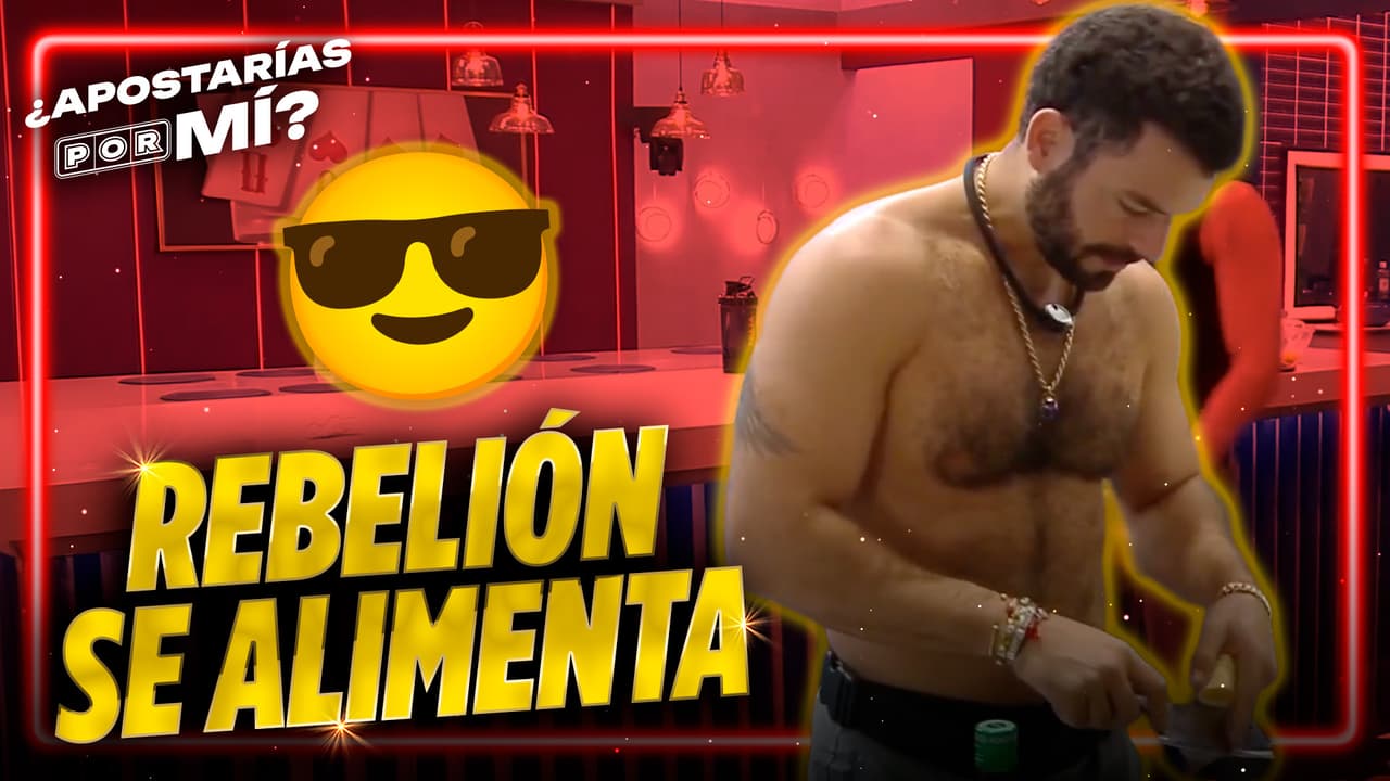 Team Rebelión se junta en la cocina y y entre todos cooperan para hacer la comida