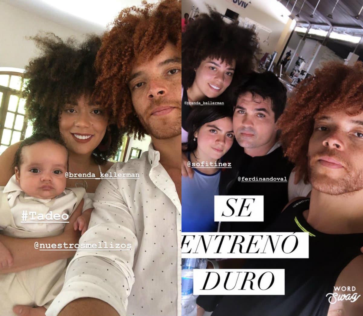 Jefferson mostró que poco a poco Brenda y Ferdinando salen adelante tras el fallecimiento de su bebé