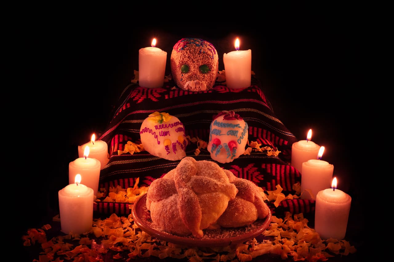 Altar Día de Muertos.