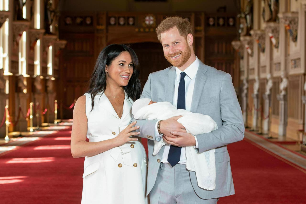 Tras convertirse en padres, Meghan Markle y el príncipe Harry anunciaron que su primogénito se llamaría Archie.