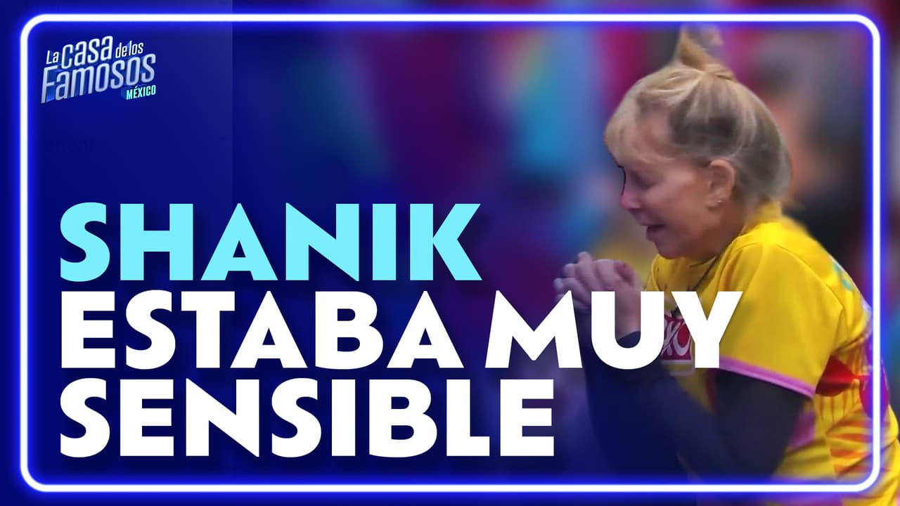 Shanik se quiebra tras perder en la prueba Semanal en La Casa de los Famosos México