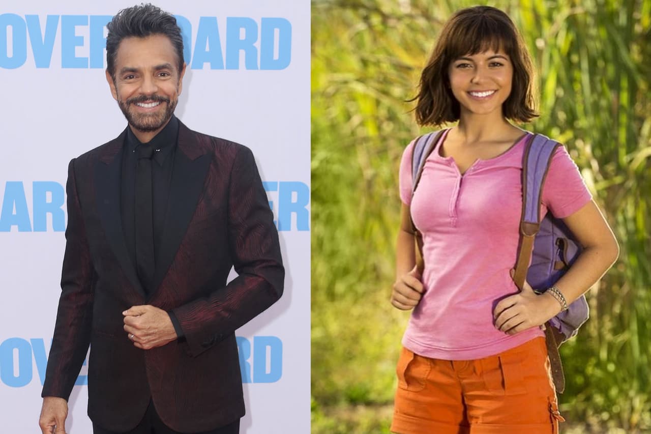 Revelan el primer póster de 'Dora la Exploradora’ con Eugenio Derbez