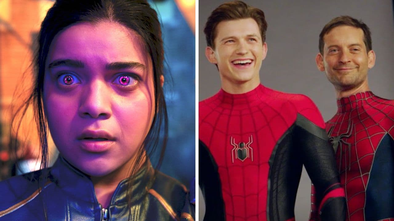 Tom Holland le spoileó Spider-Man a Iman Vellani en el rodaje de Ms. Marvel