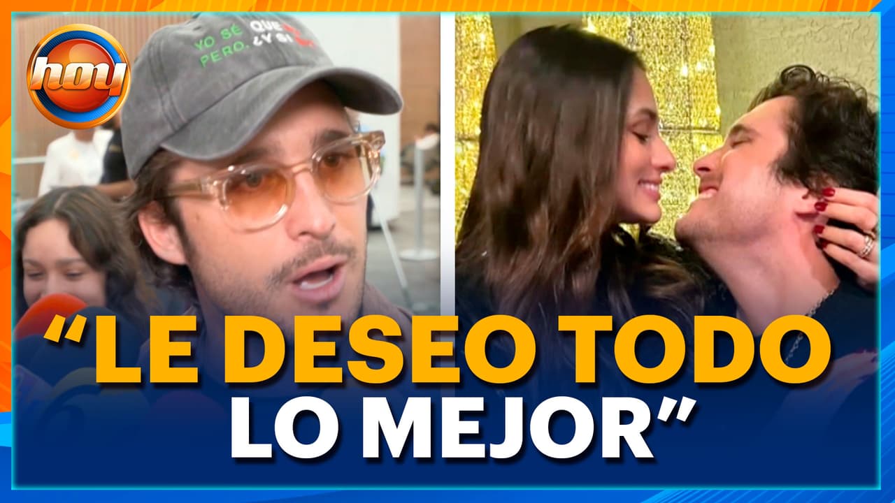 Diego Boneta no quiere volver a hablar de su RUPTURA con Renata Notni