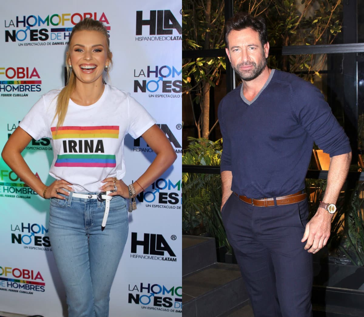 Irina Baeva dice que no le molesta que la pongan como la tercera en discordia en pantalla