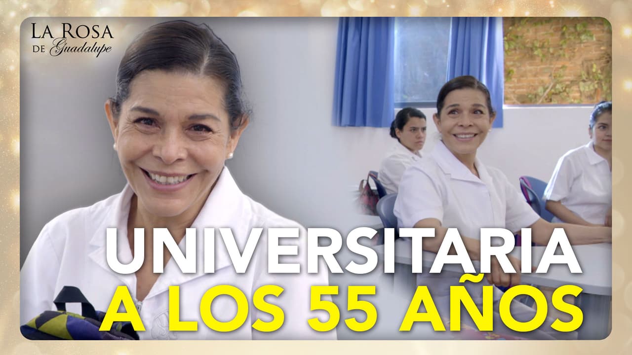 Juanita anhela entrar a la universidad a sus 55 años aunque su familia no la apoye