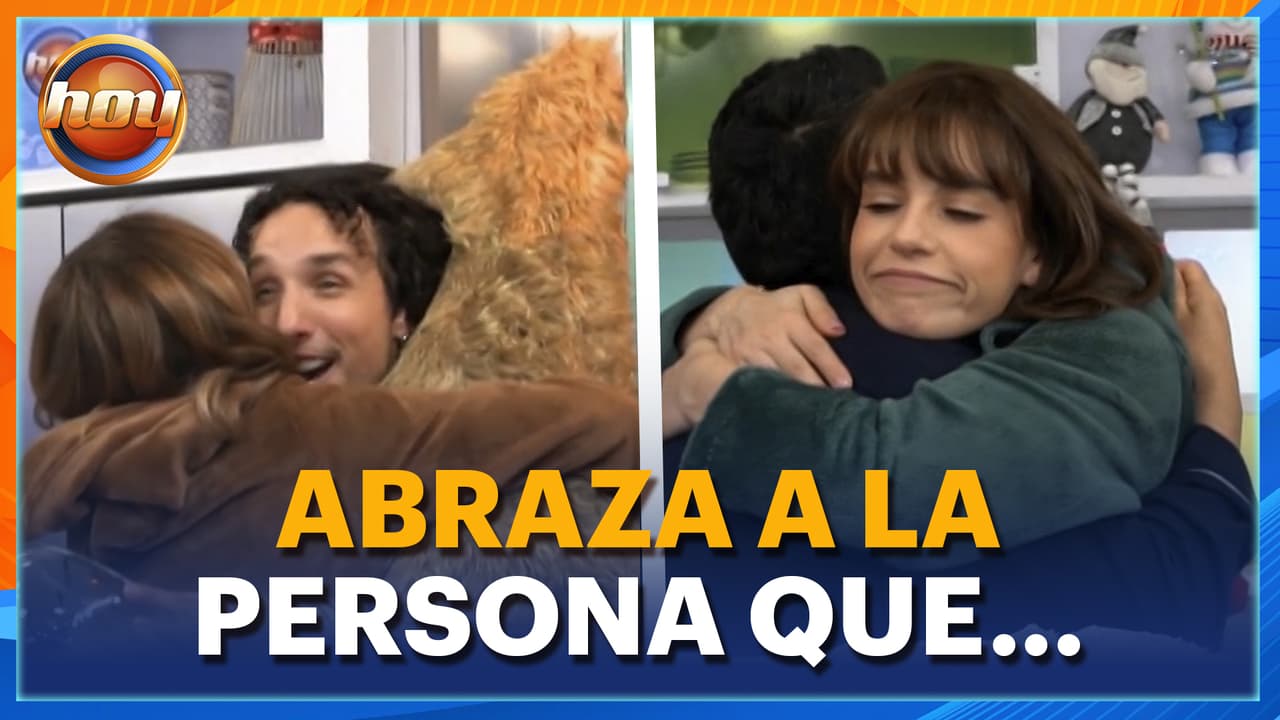 El foro se llenó de abrazos gracias al reto de Jorge Anzaldo