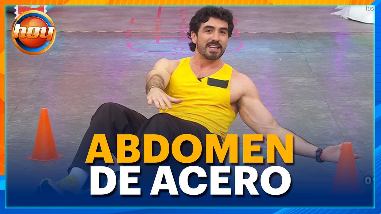 ¡A sudar! La rutina de abdomen de Luis Carlos Origel