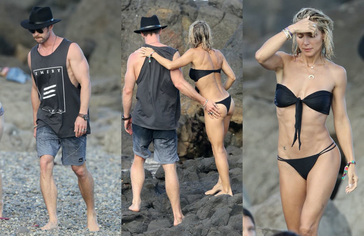 La modelo Elsa Pataky y el actor Chris Hemsworth disfrutan de unos días en Australia junto a Matt Damon y su esposa Luciana.