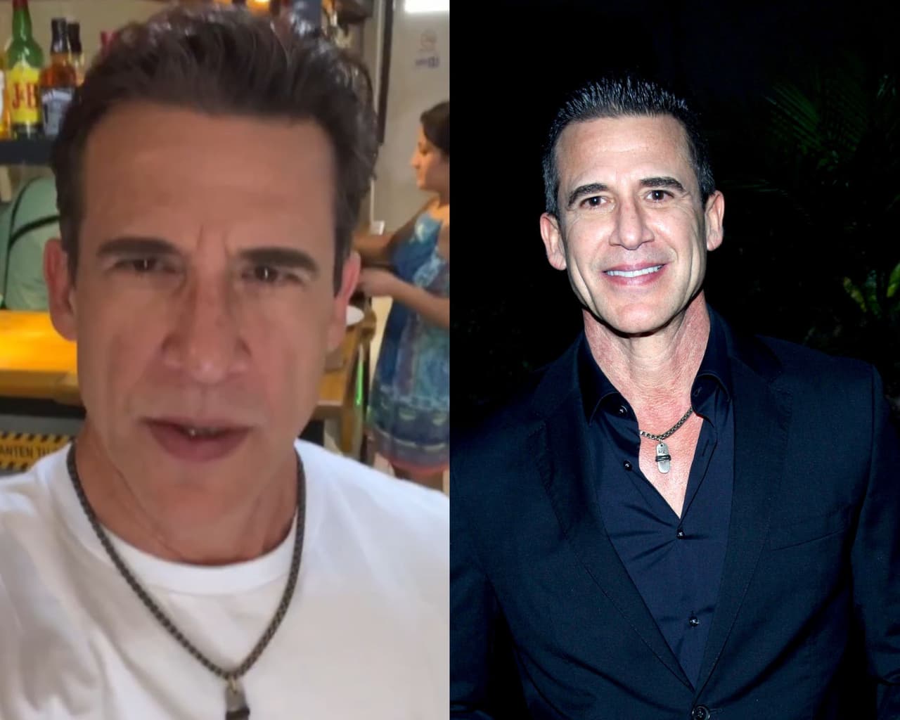 "Matan" al actor Jorge Aravena y él explota ante fotos de su supuesto funeral