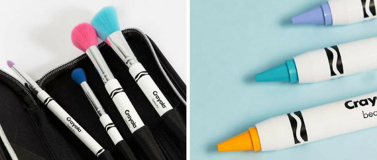 Lanzan colección de maquillaje inspirada en crayones