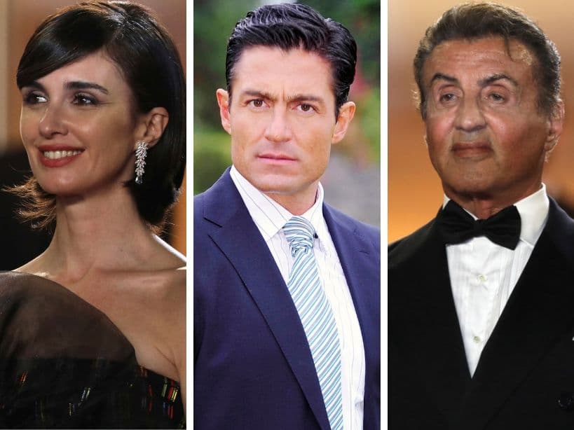Fernando Colunga reaparece junto a Paz Vega y Sylvester Stallone