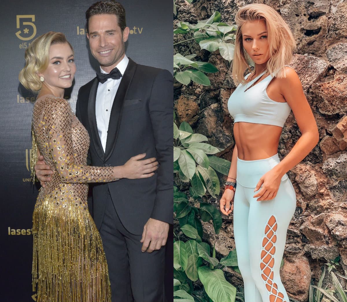 Angelique Boyer reacciona ante rumores de romance de su novio Sebastián Rulli con Irina Baeva