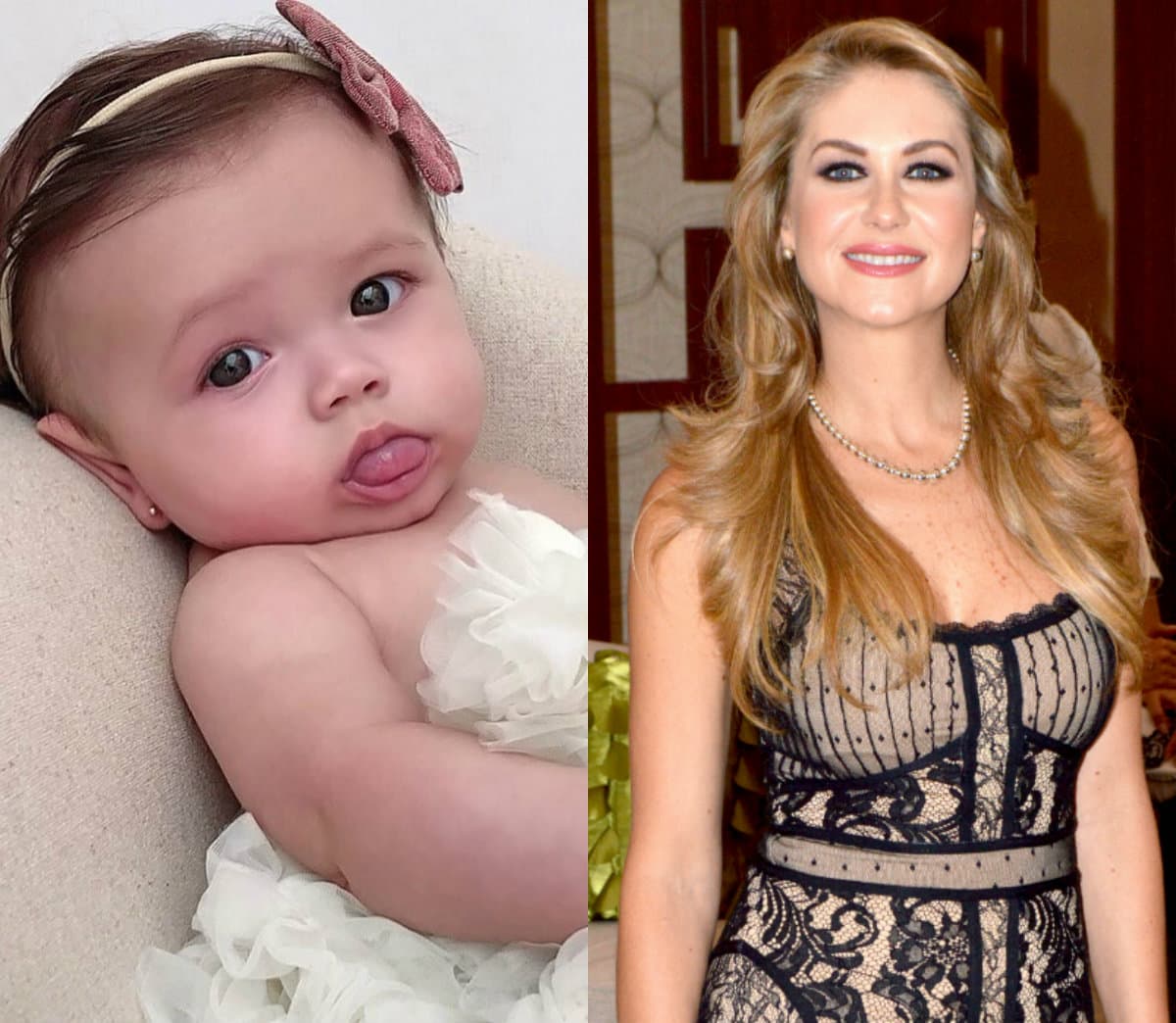 Ingrid Martz celebra los 5 meses de su hija Martina con cómica foto