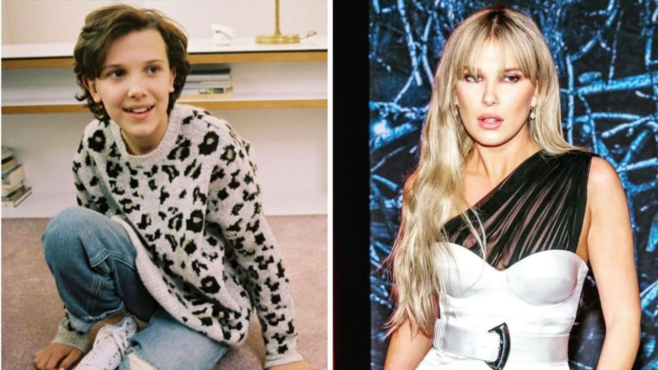El antes y después del elenco de Stranger Things
