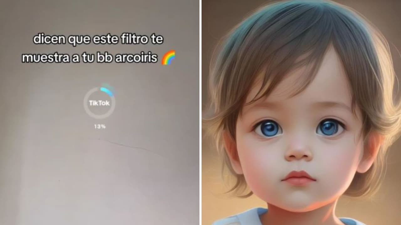 Bebé arcoíris: filtro muestra al bebecito que no pudo llegar y tiene a todos conmovidos